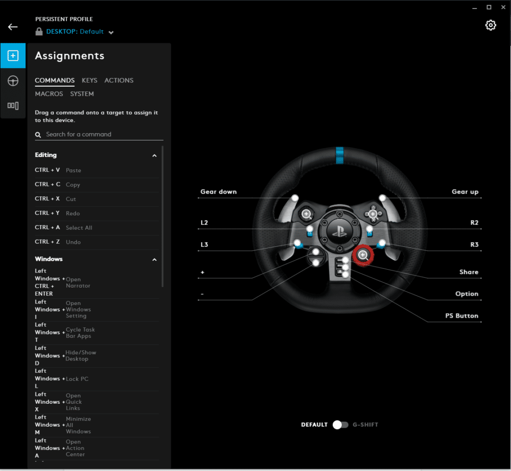 logitech g29 logitech gaming software