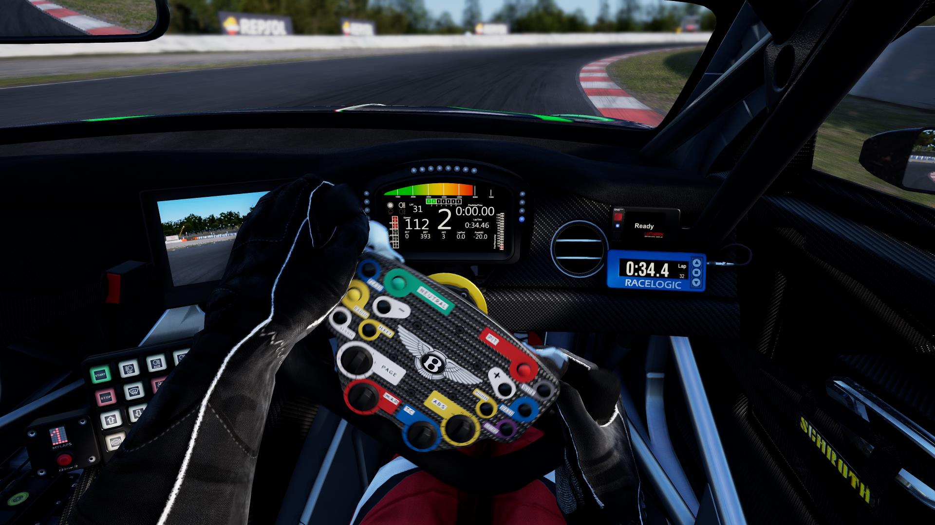 Sparco Hypergrip+ Gaming Sim Racing eSports Gloves