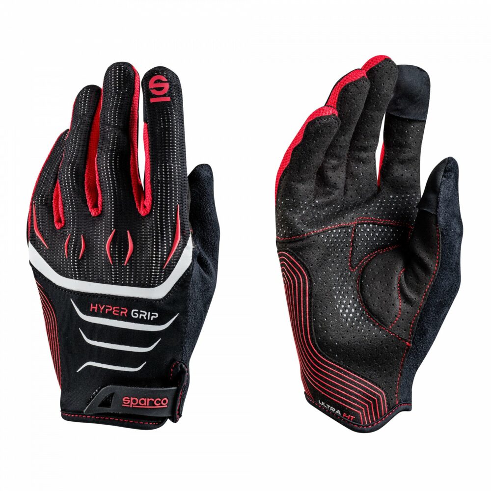 racing gloves and shoes