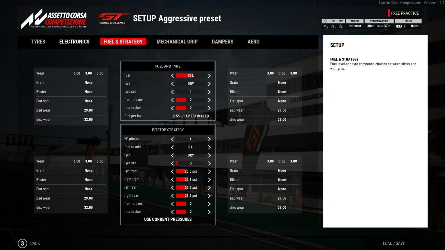 sim racing car setup guide