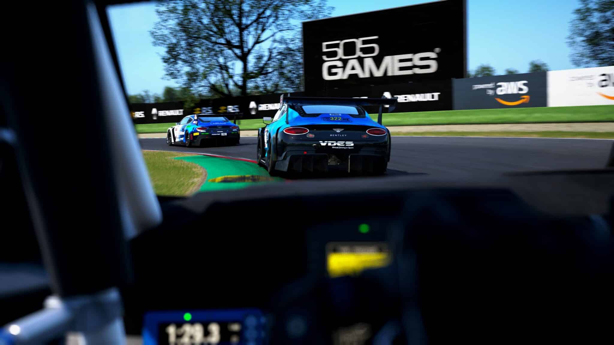 New engine brake map feature added in Assetto Corsa Competizione's v1.9  update
