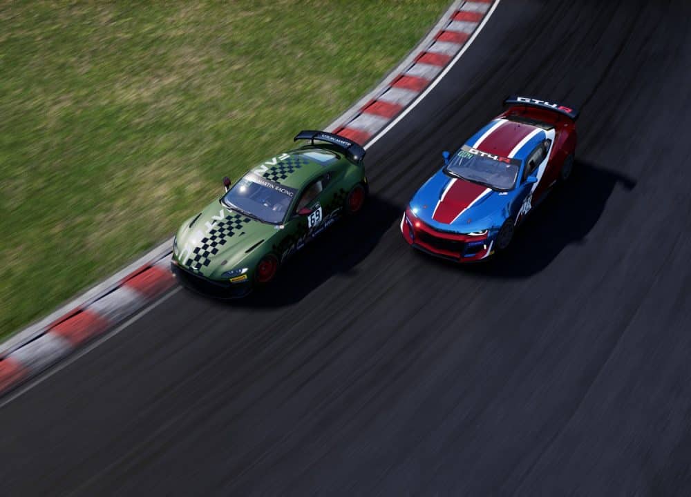 Aston Martin V8 Rumbles Into Action 