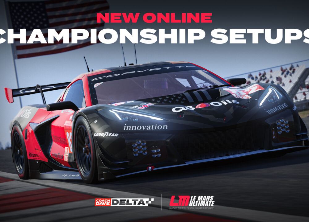 New LMU Online Championship Setups with Delta