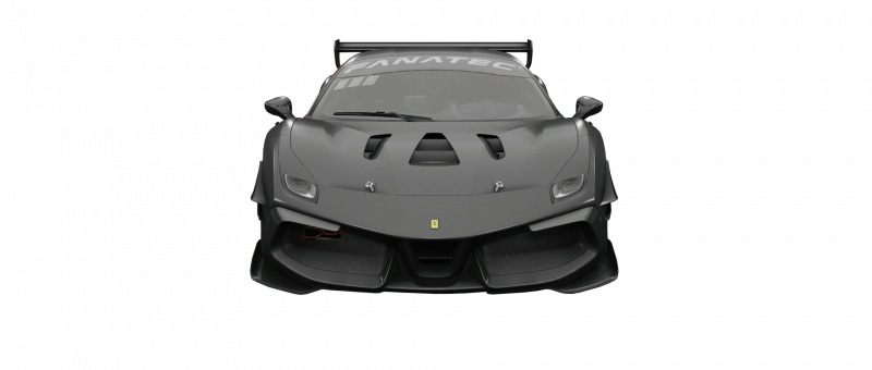 car-front-Ferrari-488-Challenge-Evo